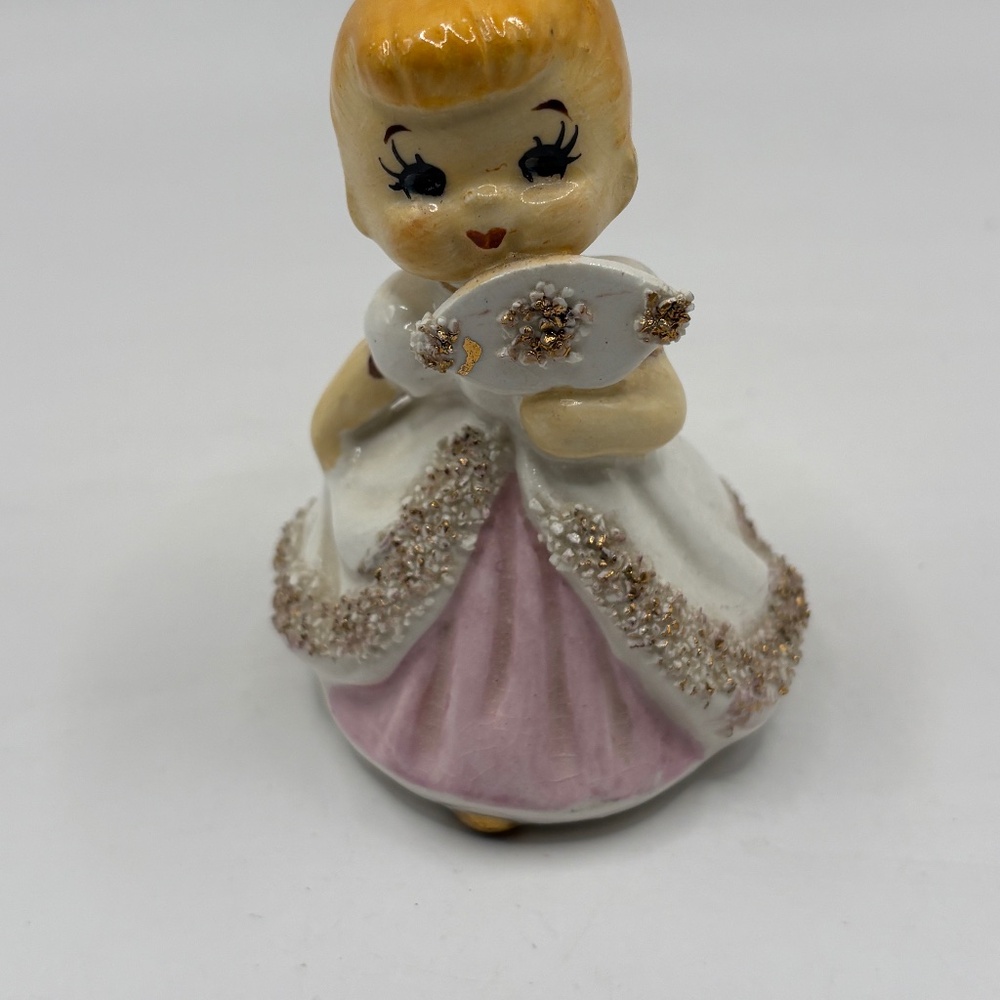 Vintage Little Girl Bell Figurine